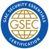 GSEC badge